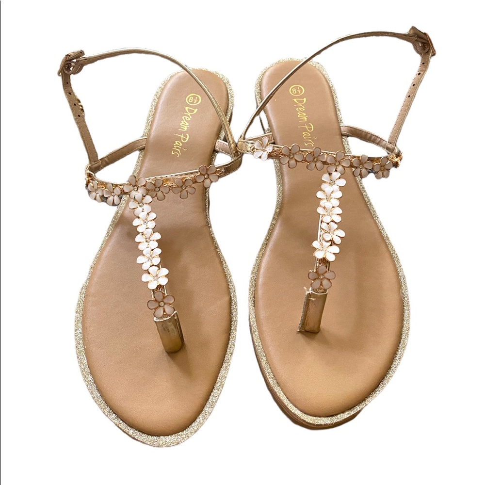 Dream Pairs Floral Sandals